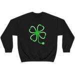 Stethoscope Clover Sweatshirt - Image 8